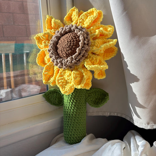 Crochet Sunflower Plush